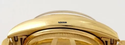 Fantastic Replica Rolex Bubble Back 6105 Automatic Movement 36mm Yellow Gold Case Mens/unisex Watch - Image 8