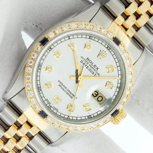 Incredible Fake Rolex Datejust 16013 Caliber 3035 Automatic Movement 36mm Gold/steel Case Mens/unisex Watch