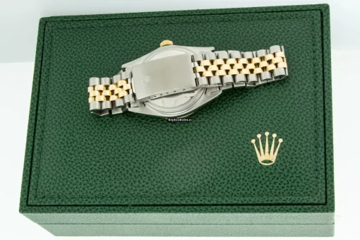 Incredible Fake Rolex Datejust 16013 Caliber 3035 Automatic Movement 36mm Gold/steel Case Mens/unisex Watch - Image 10
