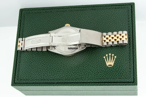 Incredible Fake Rolex Datejust 16013 Caliber 3035 Automatic Movement 36mm Gold/steel Case Mens/unisex Watch - Image 11