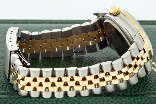 Incredible Fake Rolex Datejust 16013 Caliber 3035 Automatic Movement 36mm Gold/steel Case Mens/unisex Watch - Image 6