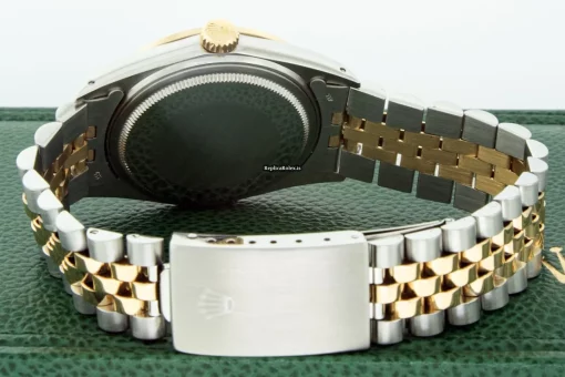 Incredible Fake Rolex Datejust 16013 Caliber 3035 Automatic Movement 36mm Gold/steel Case Mens/unisex Watch - Image 7