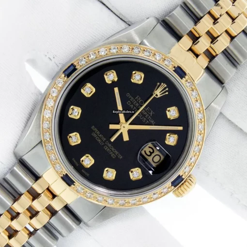 Great Replica Rolex Datejust 16013 Caliber 3035 Automatic Movement 36mm Gold/steel Case Mens/unisex Watch - Image 2