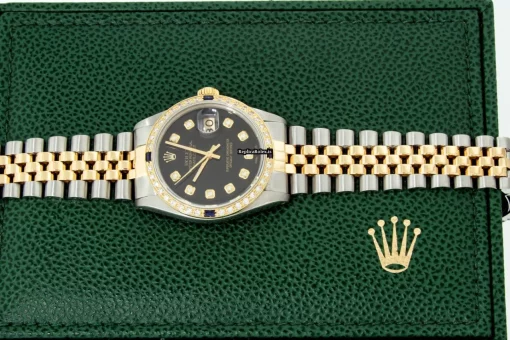 Great Replica Rolex Datejust 16013 Caliber 3035 Automatic Movement 36mm Gold/steel Case Mens/unisex Watch - Image 4