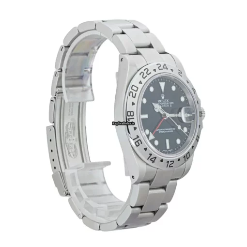 Terrific Replicas Rolex Explorer II 16570 Caliber 3185 Automatic Movement 40mm Steel Case Mens/unisex Watch - Image 6