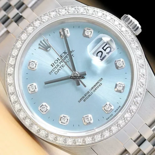 Excellent Fake Rolex Datejust 16014 Caliber 3035 Automatic Movement 36mm Steel Case Mens/unisex Watch