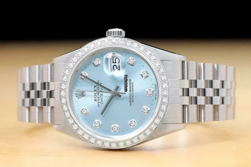 Excellent Fake Rolex Datejust 16014 Caliber 3035 Automatic Movement 36mm Steel Case Mens/unisex Watch - Image 3