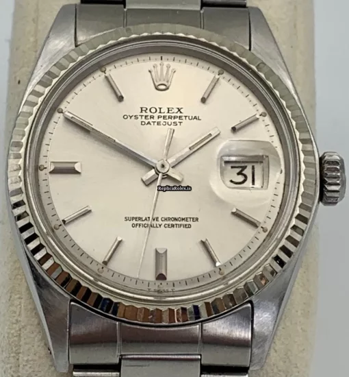 Defect Replica Rolex Datejust 1601 Caliber 1570 Automatic Movement 36mm Steel Case Mens/unisex Watch