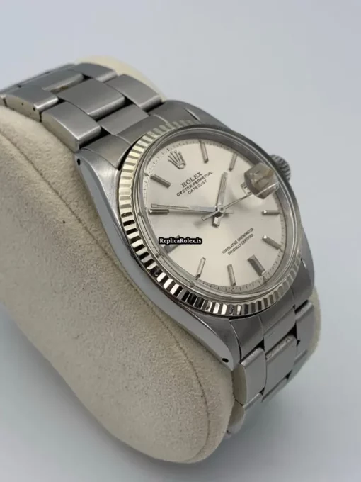 Defect Replica Rolex Datejust 1601 Caliber 1570 Automatic Movement 36mm Steel Case Mens/unisex Watch - Image 5