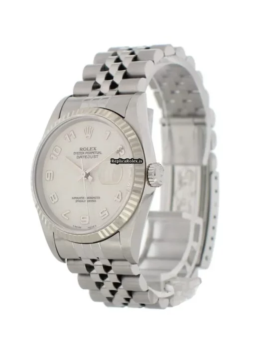 Terrific Replica Rolex Datejust 16234 Caliber 3135 Automatic Movement 36mm Steel Case Mens/unisex Watch - Image 3