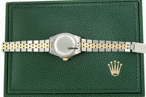 Cheap Copies Rolex Lady-datejust 69173 Caliber 2135 Automatic Movement 26mm Gold/steel Case Womens Watch - Image 8