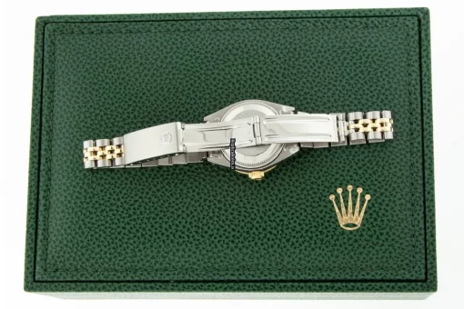 Cheap Copies Rolex Lady-datejust 69173 Caliber 2135 Automatic Movement 26mm Gold/steel Case Womens Watch - Image 9