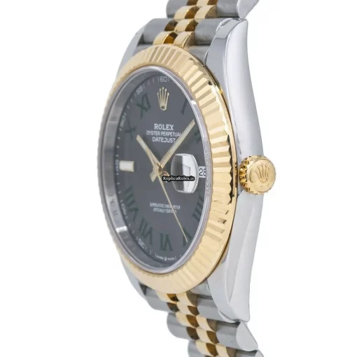 Top Replica Rolex Datejust 126333 Automatic Movement 41mm Steel Case Mens/unisex Watch - Image 3