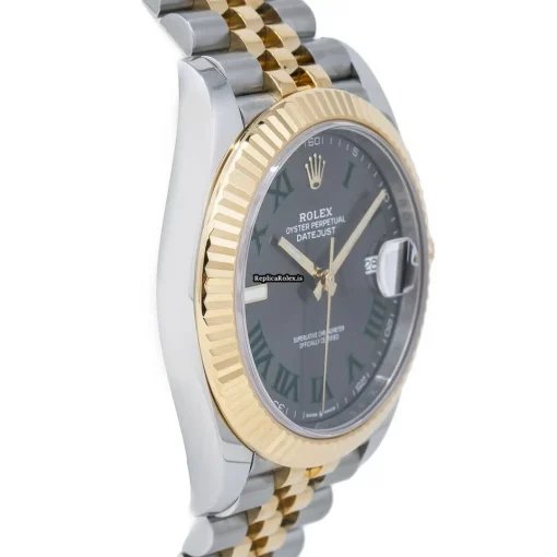 Top Replica Rolex Datejust 126333 Automatic Movement 41mm Steel Case Mens/unisex Watch - Image 4
