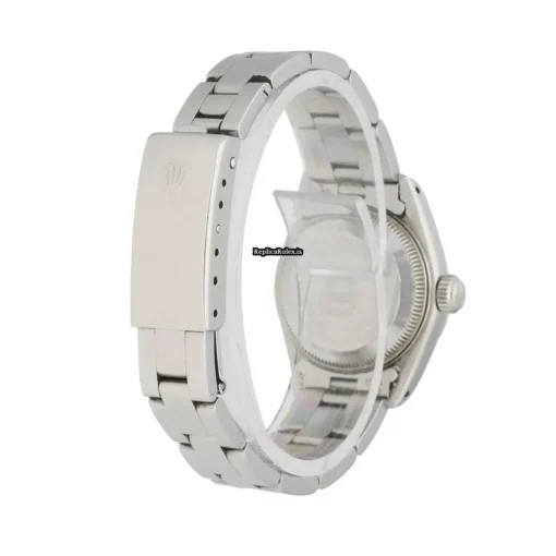 Fine Replica Rolex Oyster Perpetual Lady Date 69240 Automatic Movement 26mm Steel Case Womens Watch - Image 4