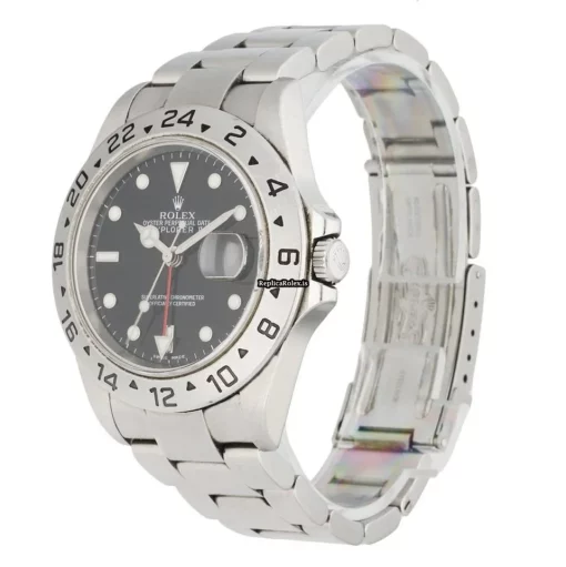 Inexpensive Fake Rolex Explorer II 16570 Caliber 3185 Automatic Movement 40mm Steel Case Mens/unisex Watch - Image 2