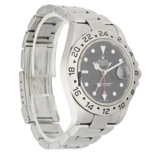 Inexpensive Fake Rolex Explorer II 16570 Caliber 3185 Automatic Movement 40mm Steel Case Mens/unisex Watch - Image 3