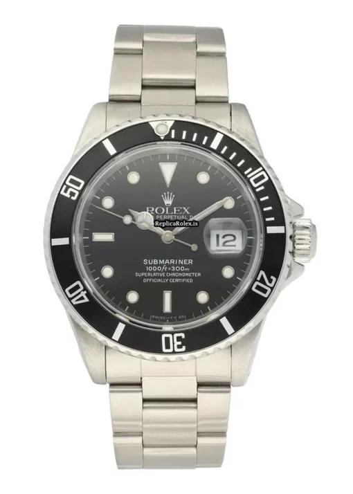 Swiss Fake Rolex Submariner Date 16610 Caliber 3135 Automatic Movement 40mm Steel Case Mens/unisex Watch