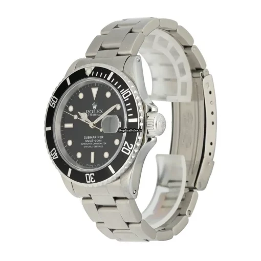 Swiss Fake Rolex Submariner Date 16610 Caliber 3135 Automatic Movement 40mm Steel Case Mens/unisex Watch - Image 3