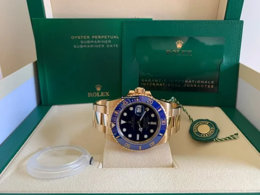1:1 Replica Rolex Submariner Date 116618lb Caliber 3135 Automatic Movement 40mm Yellow Gold Case Mens/unisex Watch - Image 13