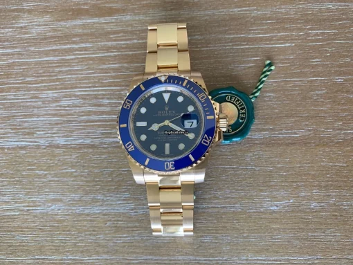1:1 Replica Rolex Submariner Date 116618lb Caliber 3135 Automatic Movement 40mm Yellow Gold Case Mens/unisex Watch - Image 2