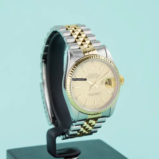 Recommend Replica Rolex Datejust 16233 Caliber 3135 Automatic Movement 36mm Gold/steel Case Mens/unisex Watch - Image 2
