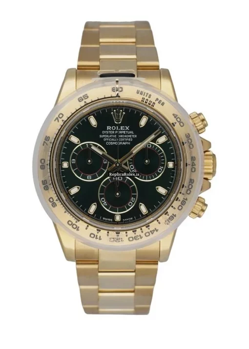 High Quality Replica Rolex Daytona 116508 Automatic Movement 40mm Yellow Gold Case Mens/unisex Watch