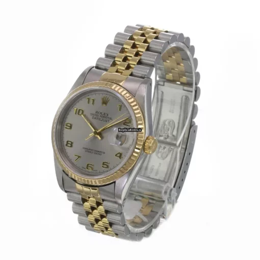 Great Replica Rolex Datejust 16233 Caliber 3135 Automatic Movement 36mm Gold/steel Case Mens/unisex Watch - Image 5