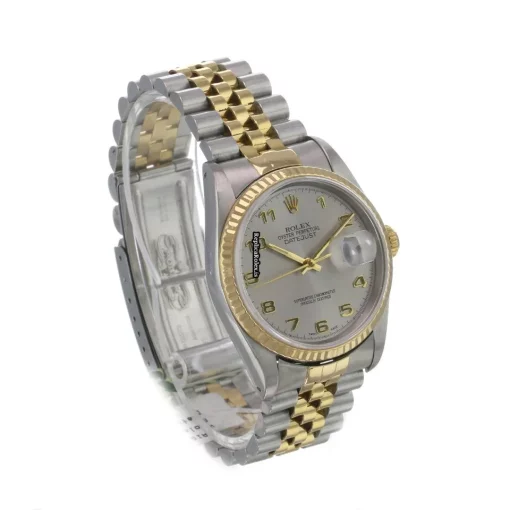 Great Replica Rolex Datejust 16233 Caliber 3135 Automatic Movement 36mm Gold/steel Case Mens/unisex Watch - Image 7