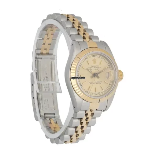 Superior Replica Rolex Lady-datejust 69173 Automatic Movement 26mm Steel Case Womens Watch - Image 2