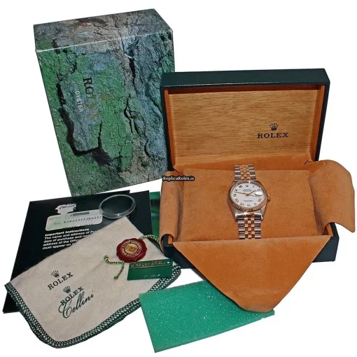 Special Replica Rolex Datejust 16233 Caliber 3135 Automatic Movement 36mm Gold/steel Case Mens/unisex Watch - Image 13
