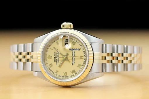 Cool Replica Rolex Lady-datejust 69173 Caliber 2135 Automatic Movement 26mm Steel Case Womens Watch - Image 3