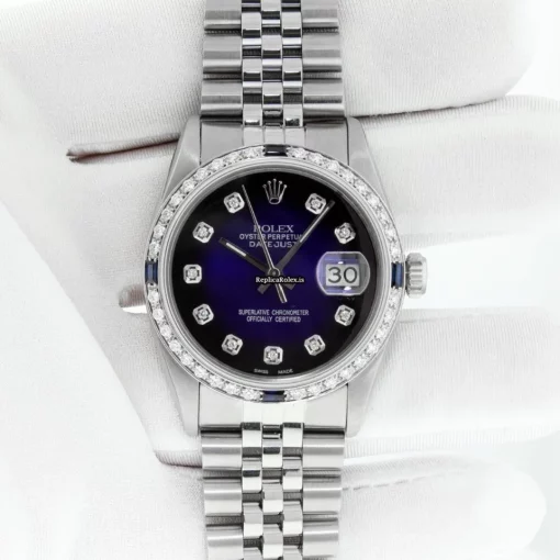 Incredible Copies Rolex Datejust 16014 Caliber 3035 Automatic Movement 36mm Steel Case Mens/unisex Watch - Image 3