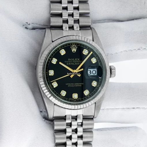 Discount Knockoff Rolex Datejust 16014 Caliber 3035 Automatic Movement 36mm Steel Case Mens/unisex Watch - Image 3