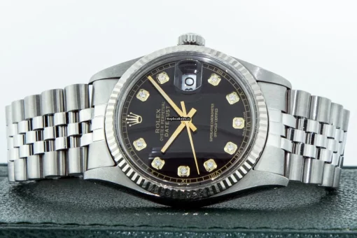 Discount Knockoff Rolex Datejust 16014 Caliber 3035 Automatic Movement 36mm Steel Case Mens/unisex Watch - Image 7