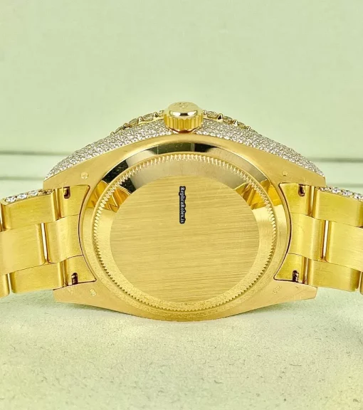 Lovely Fake Rolex Sky-dweller 326938 Caliber 9001 Automatic Movement 42mm Yellow Gold Case Mens/unisex Watch - Image 5