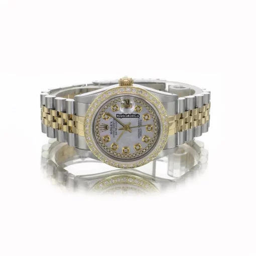 Recommend Fake Rolex Lady-datejust 68273 Caliber 2135 Automatic Movement 31mm Gold/steel Case Womens Watch - Image 2