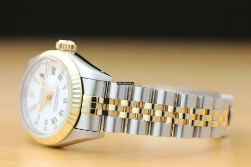 Awesome Replica Rolex Lady-datejust 69173 Caliber 2135 Automatic Movement 26mm Steel Case Womens Watch - Image 4