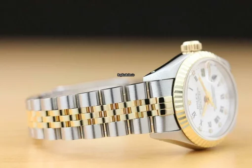 Awesome Replica Rolex Lady-datejust 69173 Caliber 2135 Automatic Movement 26mm Steel Case Womens Watch - Image 7