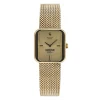 Beautiful Imitation Rolex Cellini 4335 Automatic Movement 23mm Yellow Gold Case Womens Watch