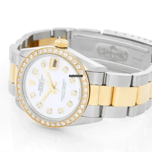 Luxury Replica Rolex Lady-datejust 68273 Automatic Movement 31mm Steel Case Womens Watch - Image 2