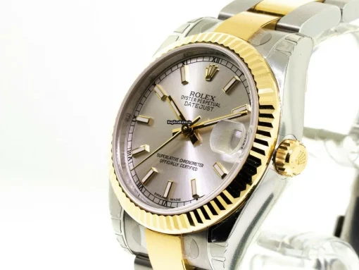 Stylish Replica Rolex Lady-datejust 178273sio Automatic Movement 31mm Steel Case Womens Watch - Image 2
