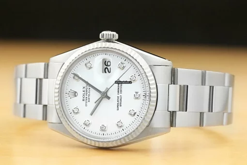 Suitable Fake Rolex Datejust 1601 Caliber 1570 Automatic Movement 36mm Steel Case Mens/unisex Watch - Image 3