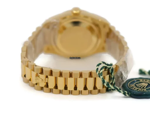 Attractive Fake Rolex Day-date 36 128238 Caliber 3255 Automatic Movement 36x43mm Yellow Gold Case Mens/unisex Watch - Image 2