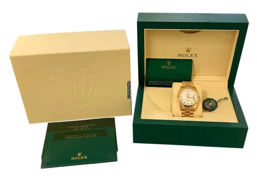 Awesome Replica Rolex Day-date 36 118235 Caliber 3155 Automatic Movement 36mm Rose Gold Case Mens/unisex Watch - Image 6