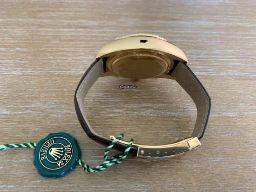 Durable Fake Rolex Sky-dweller 326138 Caliber 9001 Automatic Movement 42mm Yellow Gold Case Mens/unisex Watch - Image 12