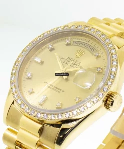 Trustworthy Fake Rolex Day-date 36 18238 Automatic Movement 36mm Yellow Gold Case Mens/unisex Watch