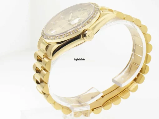 Trustworthy Fake Rolex Day-date 36 18238 Automatic Movement 36mm Yellow Gold Case Mens/unisex Watch - Image 5