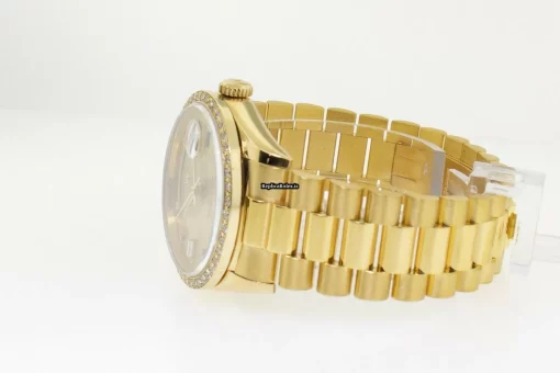 Trustworthy Fake Rolex Day-date 36 18238 Automatic Movement 36mm Yellow Gold Case Mens/unisex Watch - Image 6