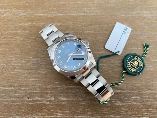 Fabulous Replica Rolex Datejust II 116300 Caliber 3136 Automatic Movement 41mm Steel Case Mens/unisex Watch - Image 3